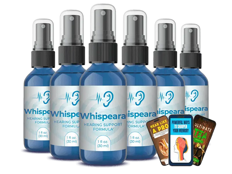 Whispeara 6 Bottles